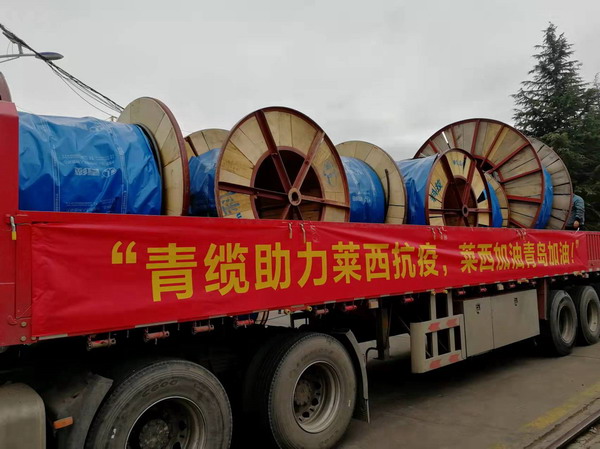 金百利助力莱西方舱建设  莱西加油青岛加油