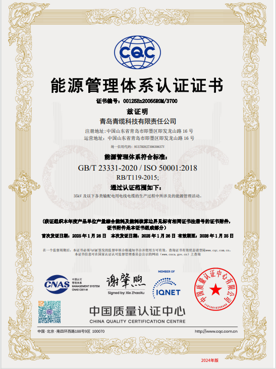 金百利顺利通过能源管理体系认证